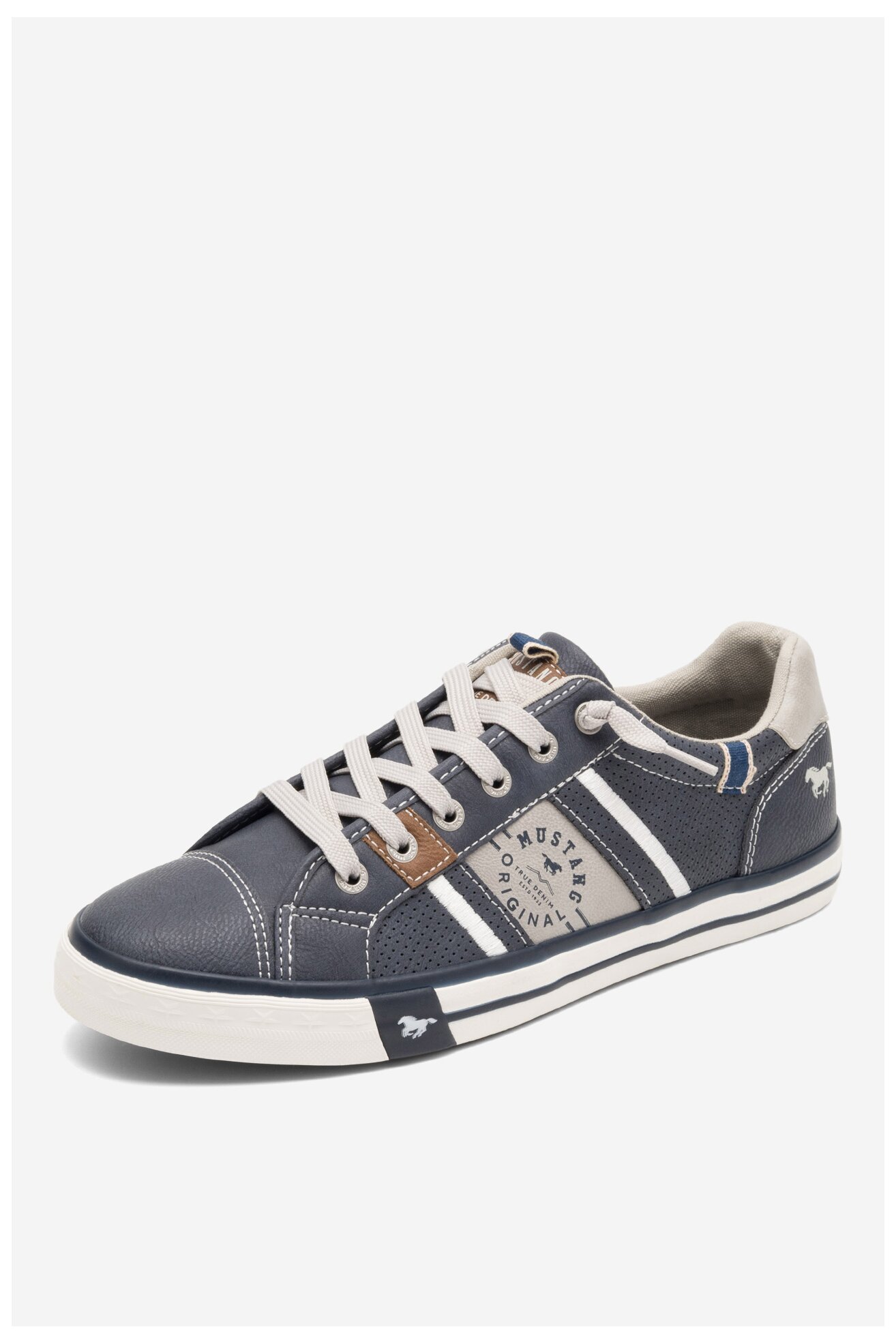 Półbuty Mustang 4072-317 Granatowy