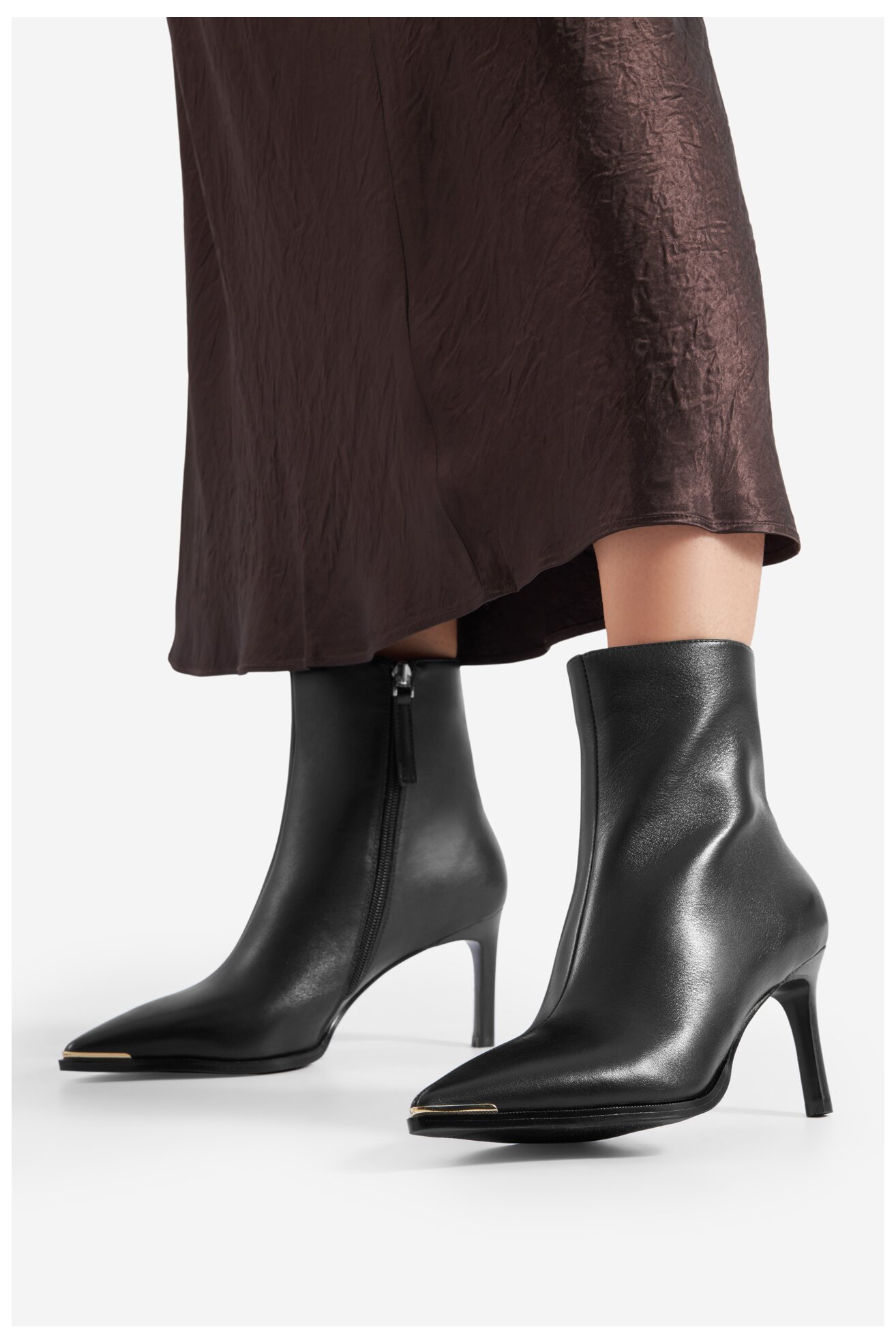 Botki Gino Rossi WGA3278-1Z Czarny