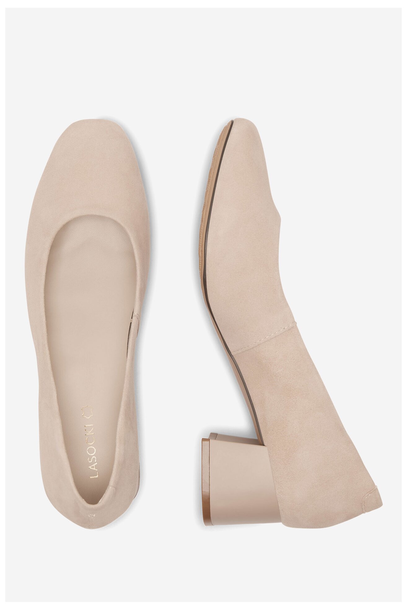 Елегантни обувки Lasocki RST-AGNES-01 БЕЖОВ