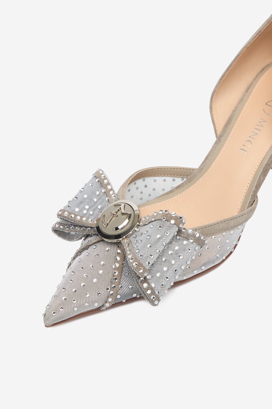 Pantofi cu toc EVA MINGE EO-AVA-78096-202 ARGINTIU - 5906751284018