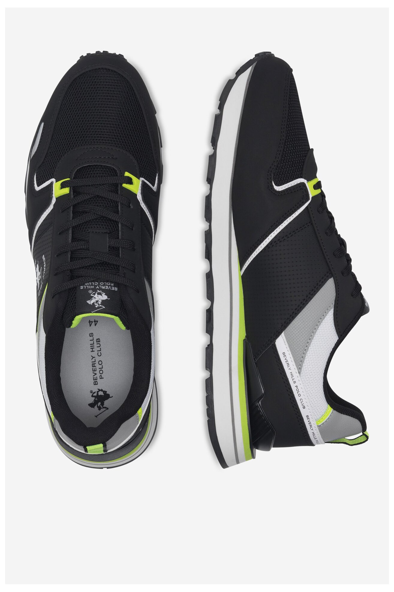 Sneakers Beverly Hills Polo Club V5-6140 Czarny