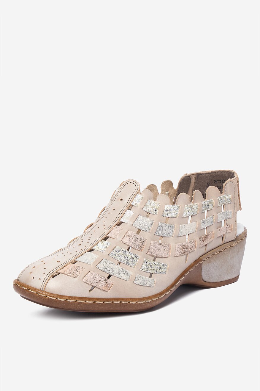 
                Rieker - Sandały skórzane - 5906751832899