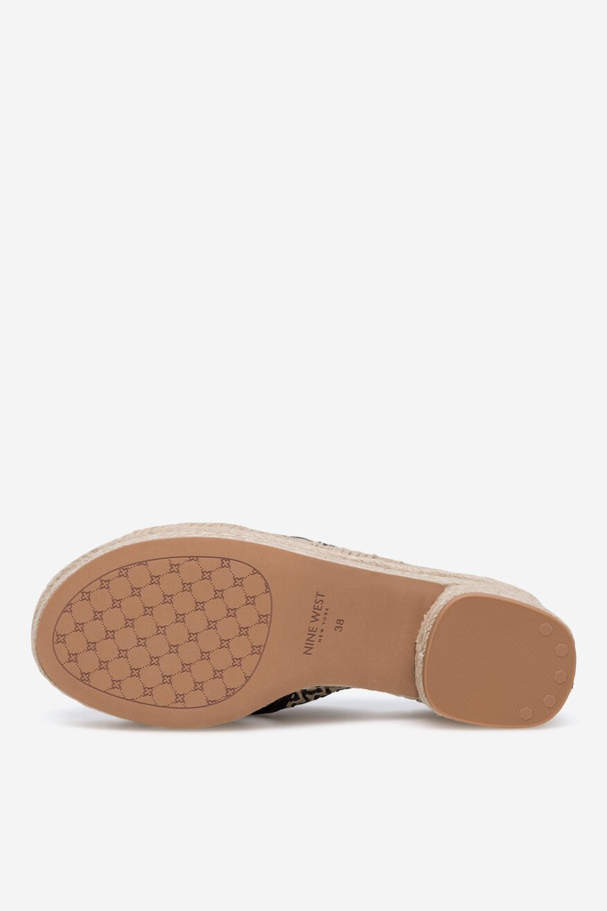 Pantofle NINE WEST ČERNÁ - 5905588563587