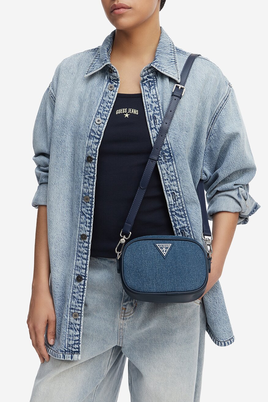 
                Сумка З Ремінцем GUESS JEANS ДЖИНСОВИЙ - 5906751908549