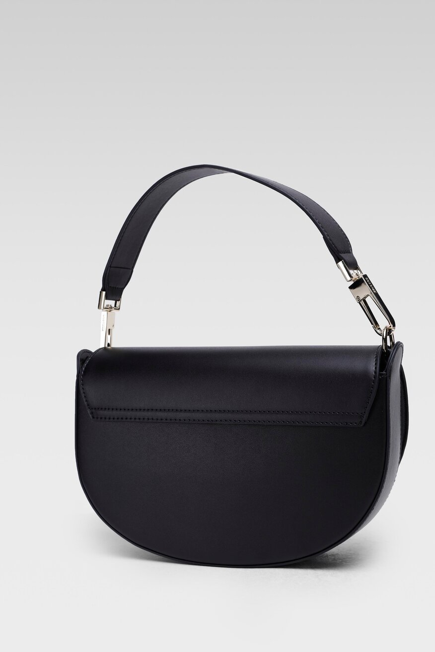 
                Gino Rossi - Torebka listonoszka skórzana czarna - 5904248530334