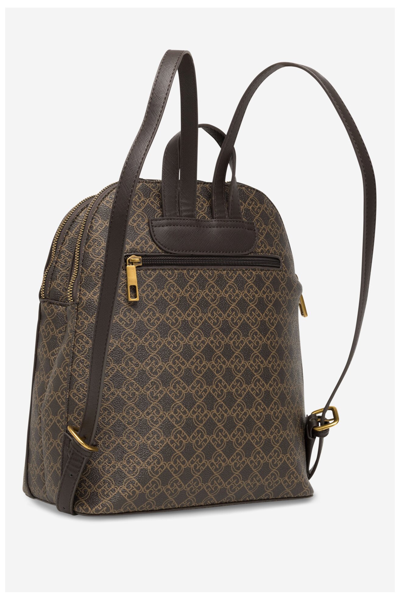 Plecak Gino Rossi TYLO-202 Brązowy ciemny