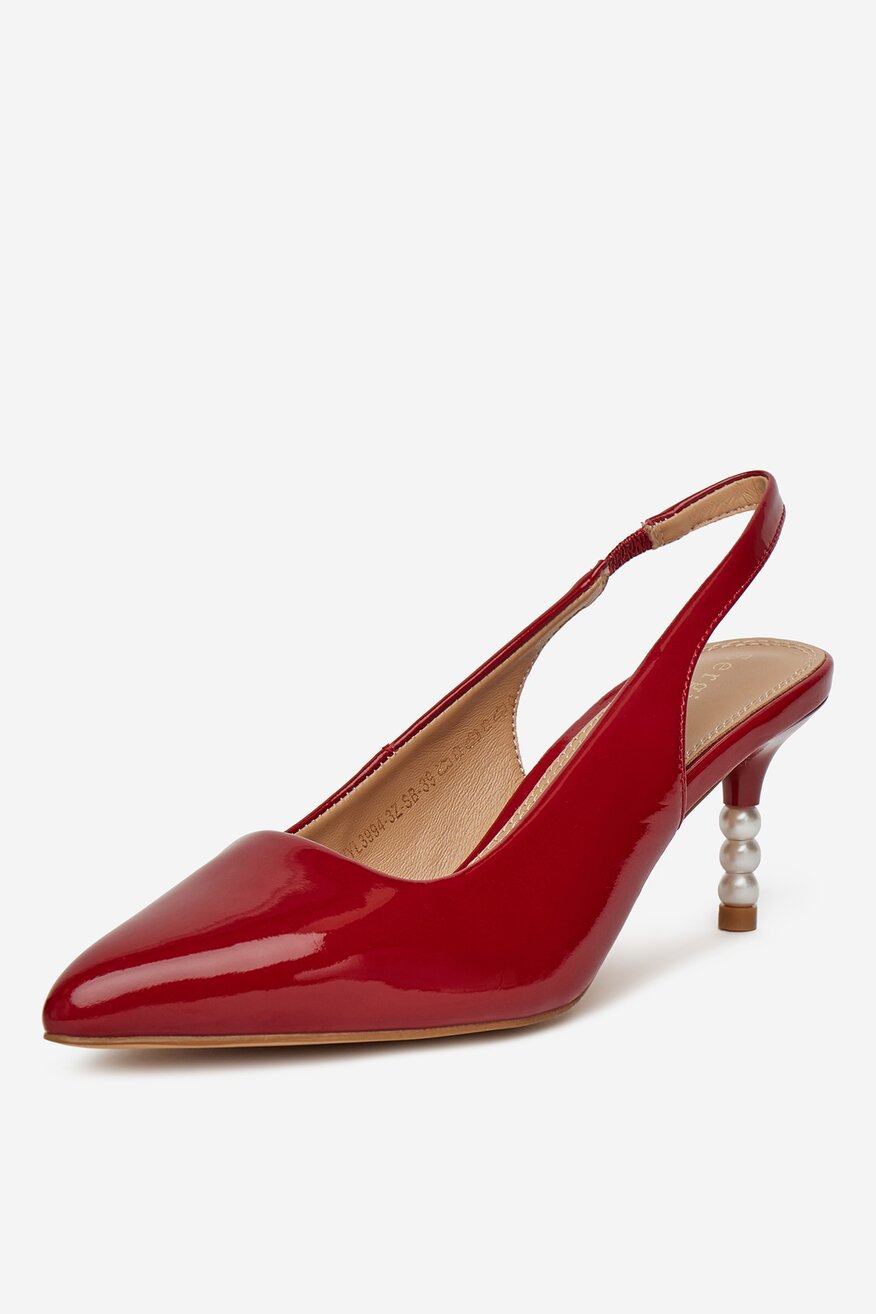 Pantofi cu toc Sergio Bardi ROŞU - 5903698047560