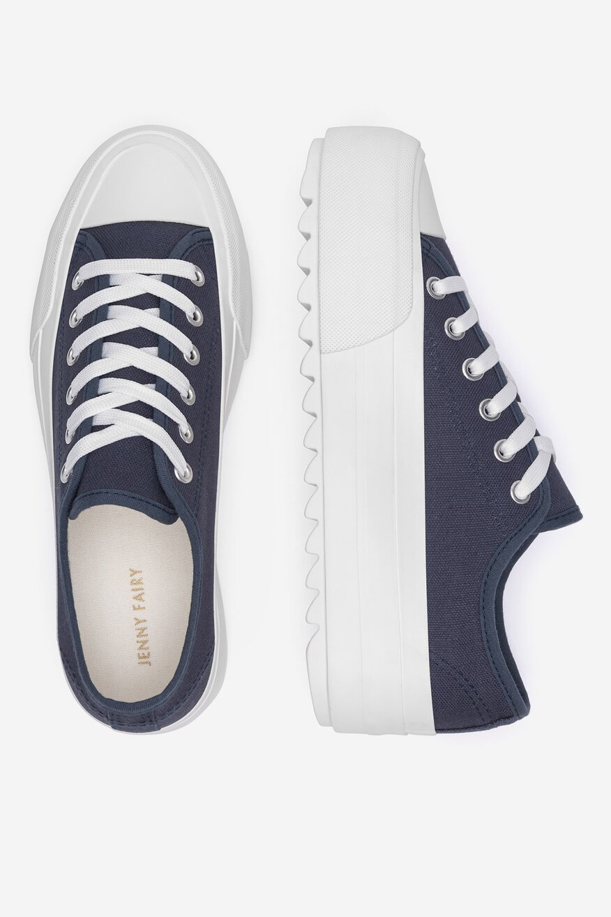 
                Jenny Fairy - Trampki na platformie - 5905588892144