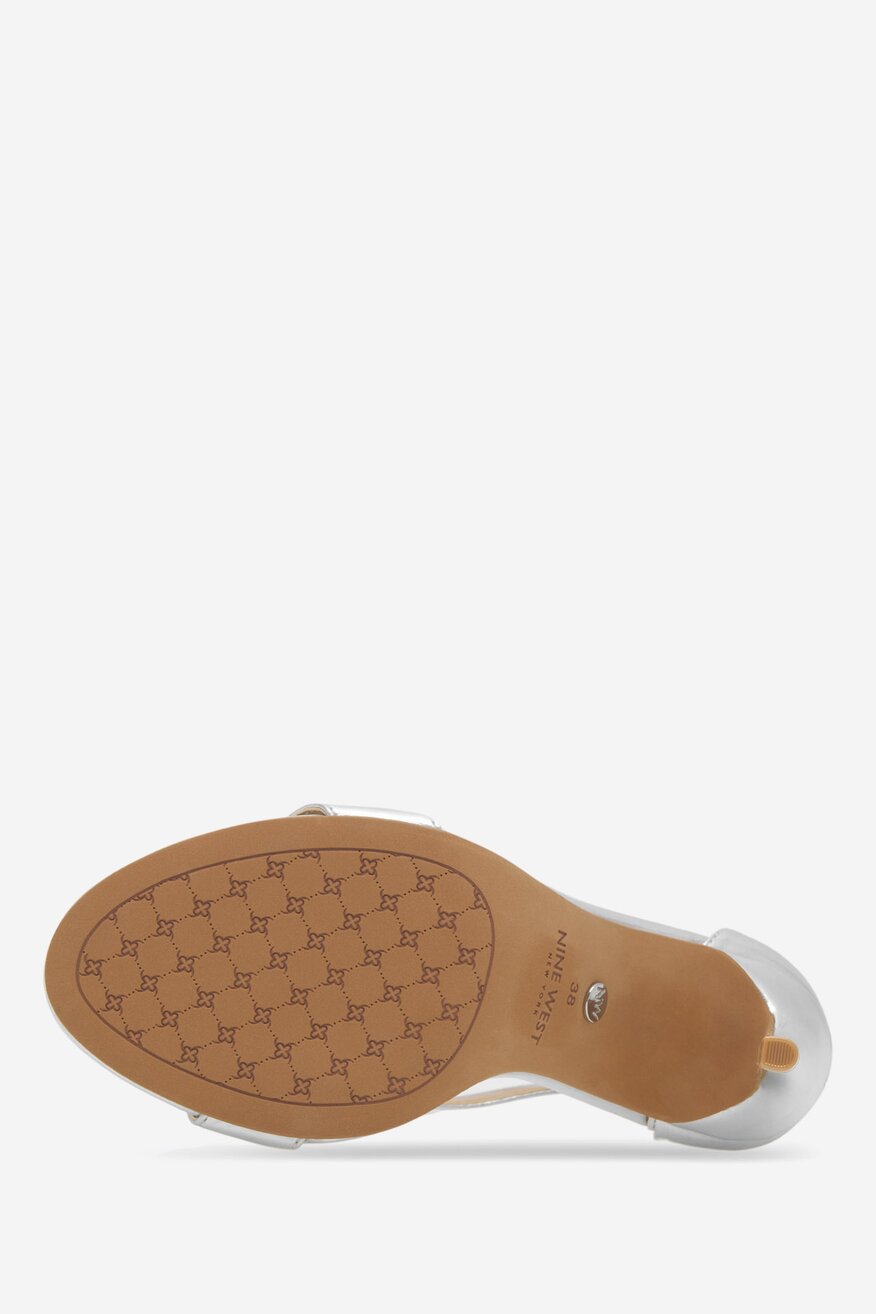 Sandály NINE WEST STŘÍBRNÁ - 5905588517511