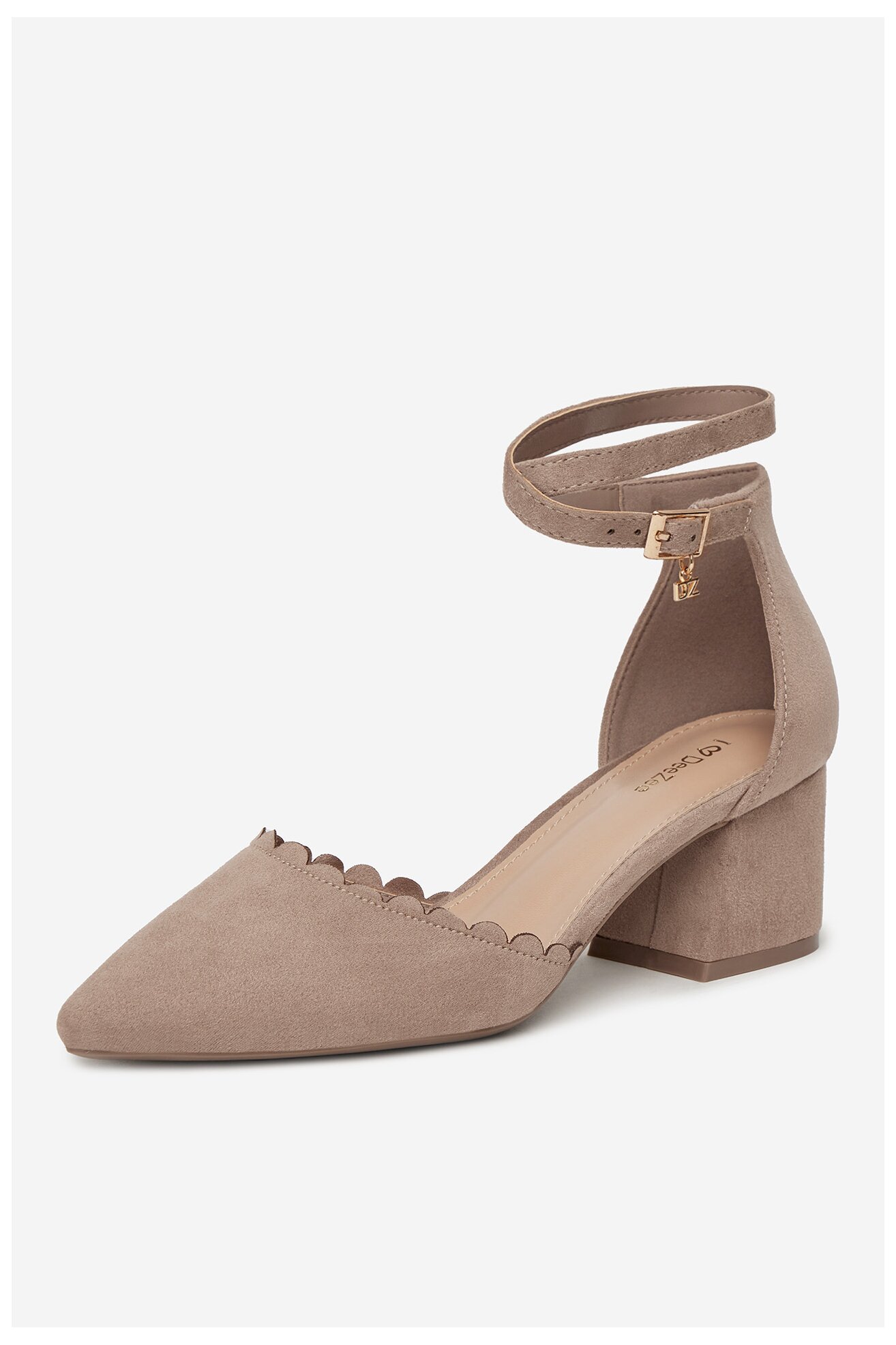 Körömcipő DeeZee DF-82574-4 KHEKI