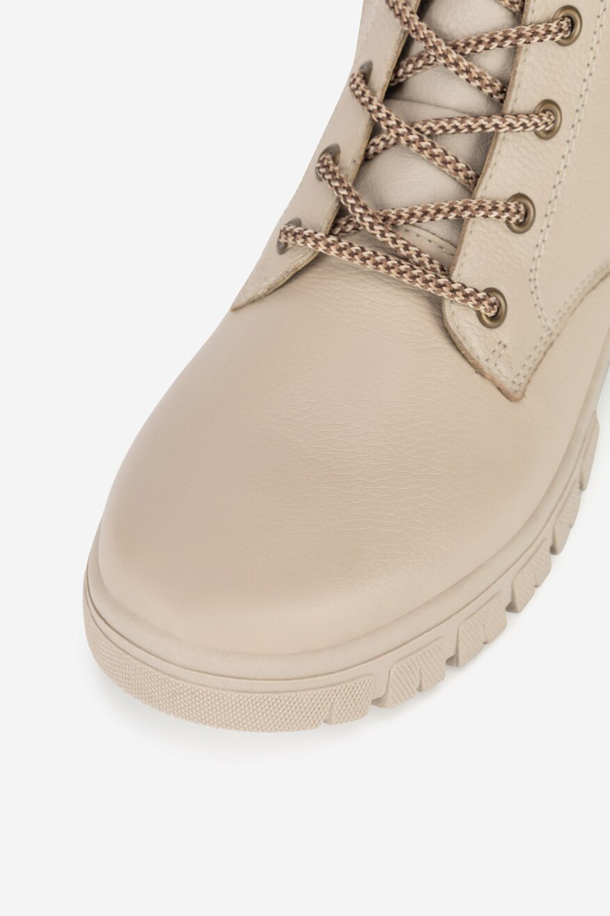 Remonte - Trzewiki skórzane ocieplane - 2230068908835