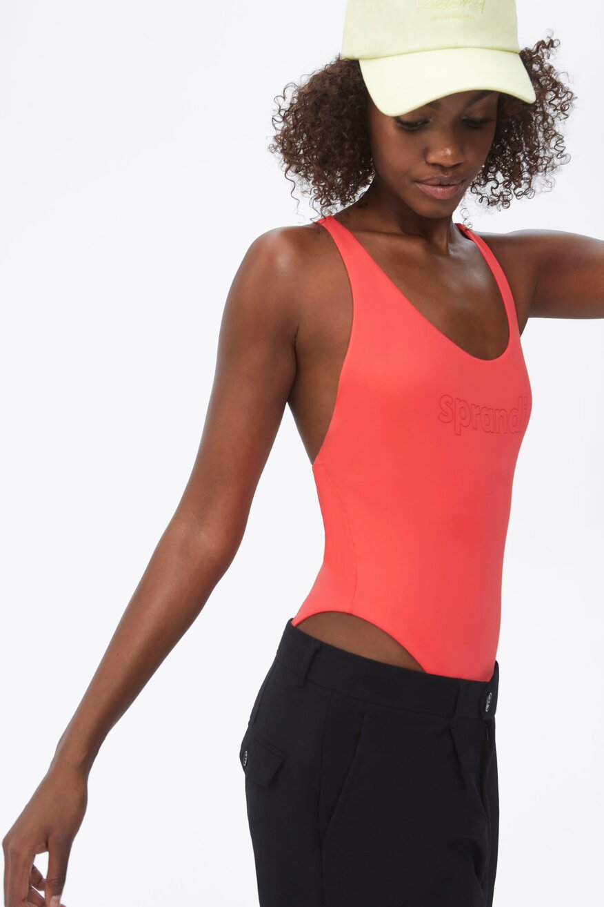 Sprandi - Strój kąpielowy czerwony - 2230020928178