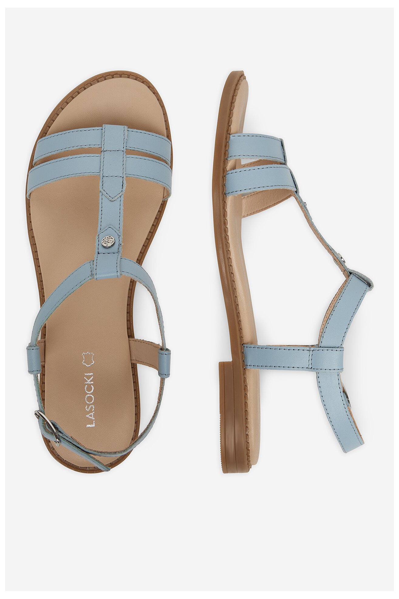 Сандалі Lasocki EST-AFIONA-10 СВІТЛО-ГОЛУБИЙ