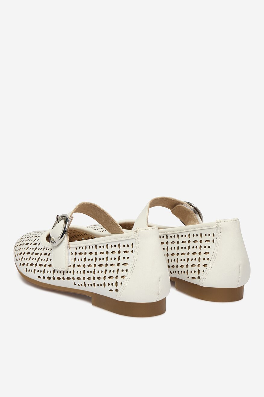 
                Remonte - Baleriny skórzane - 5906751735855