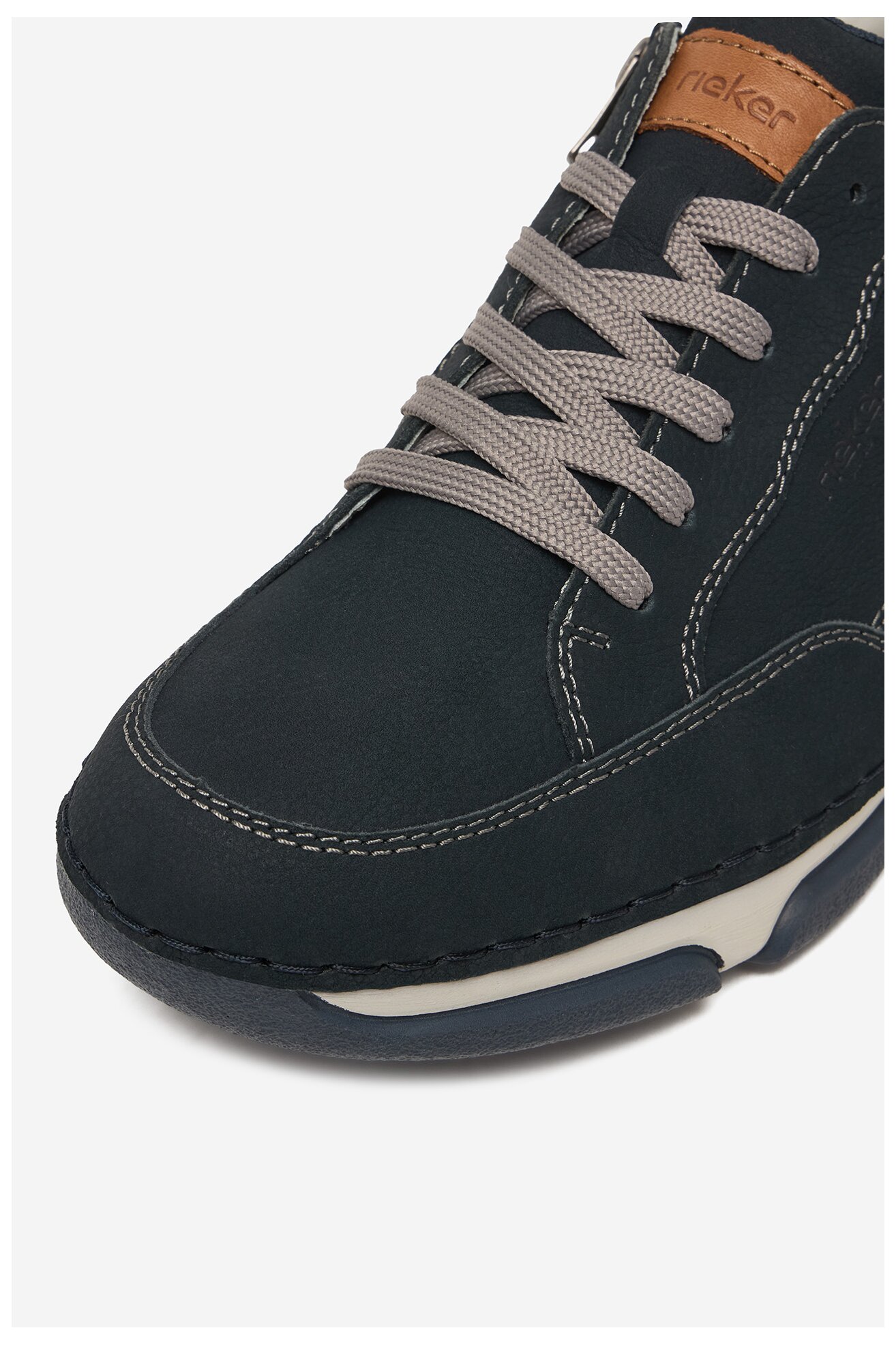 Półbuty Rieker CEO-15900-14 Granatowy ciemny