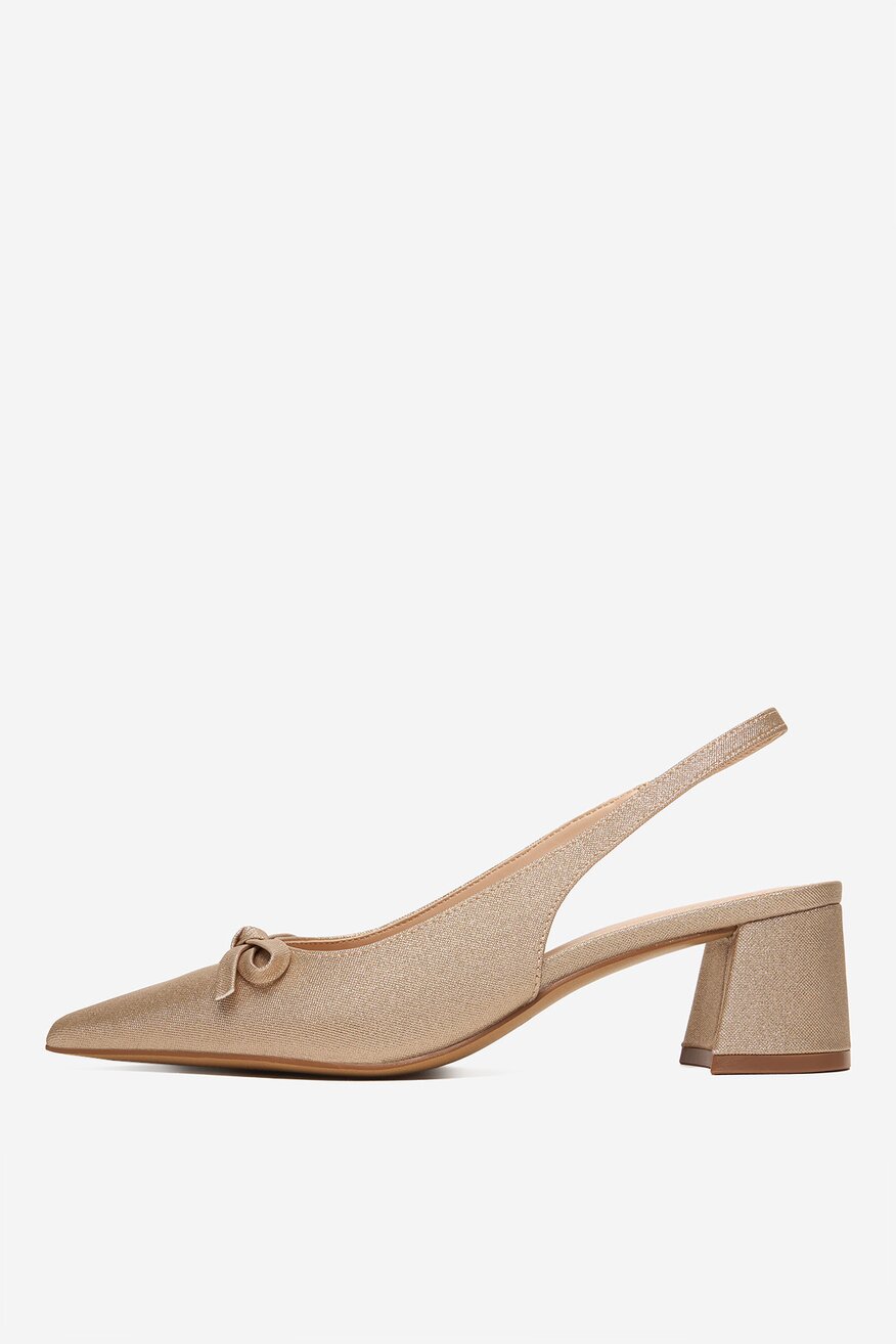 
                        Czółenka Jenny CEO-CD24042-3 Złoty - 5906751632918