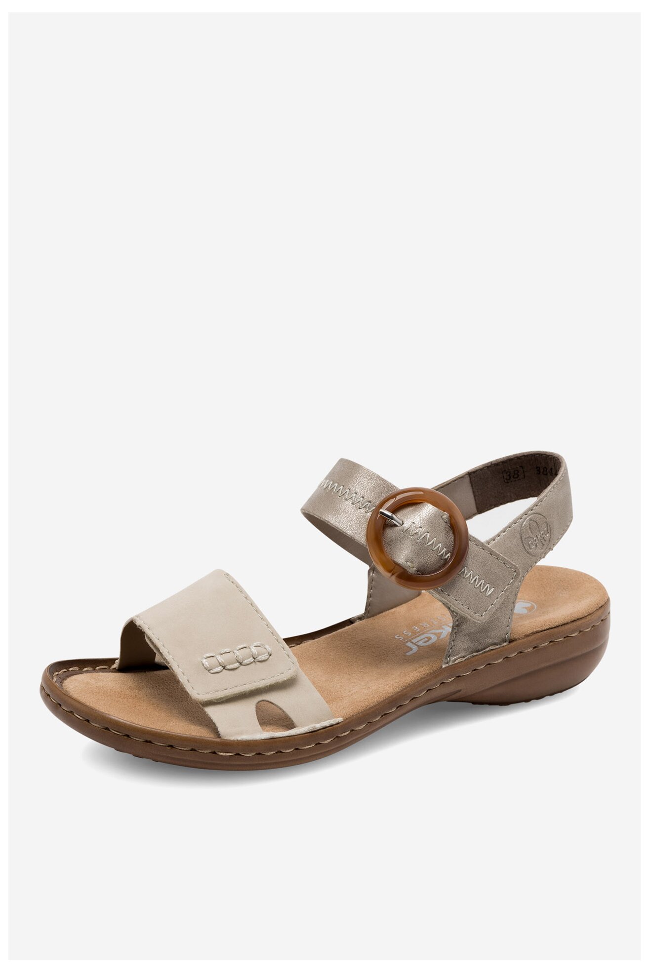 Сандали Rieker 608Z3-60 БЕЖОВ