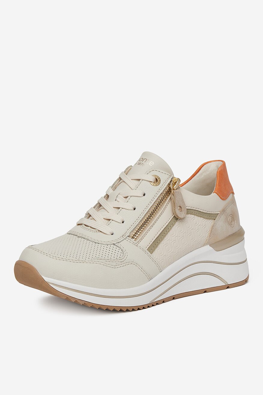 Remonte - Sneakersy skórzane - 2230074029487