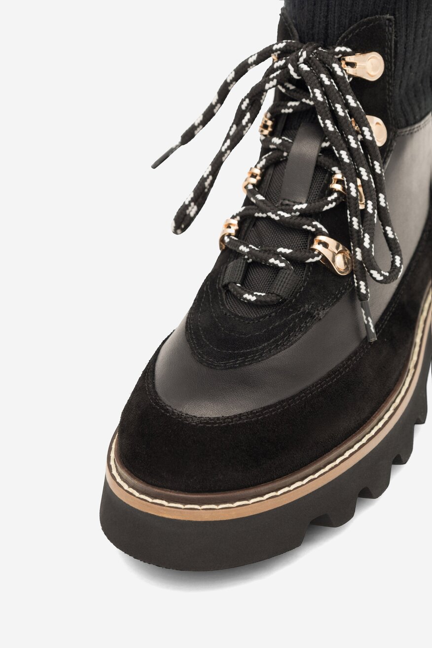 Badura - Trzewiki skórzane - 5905588101772