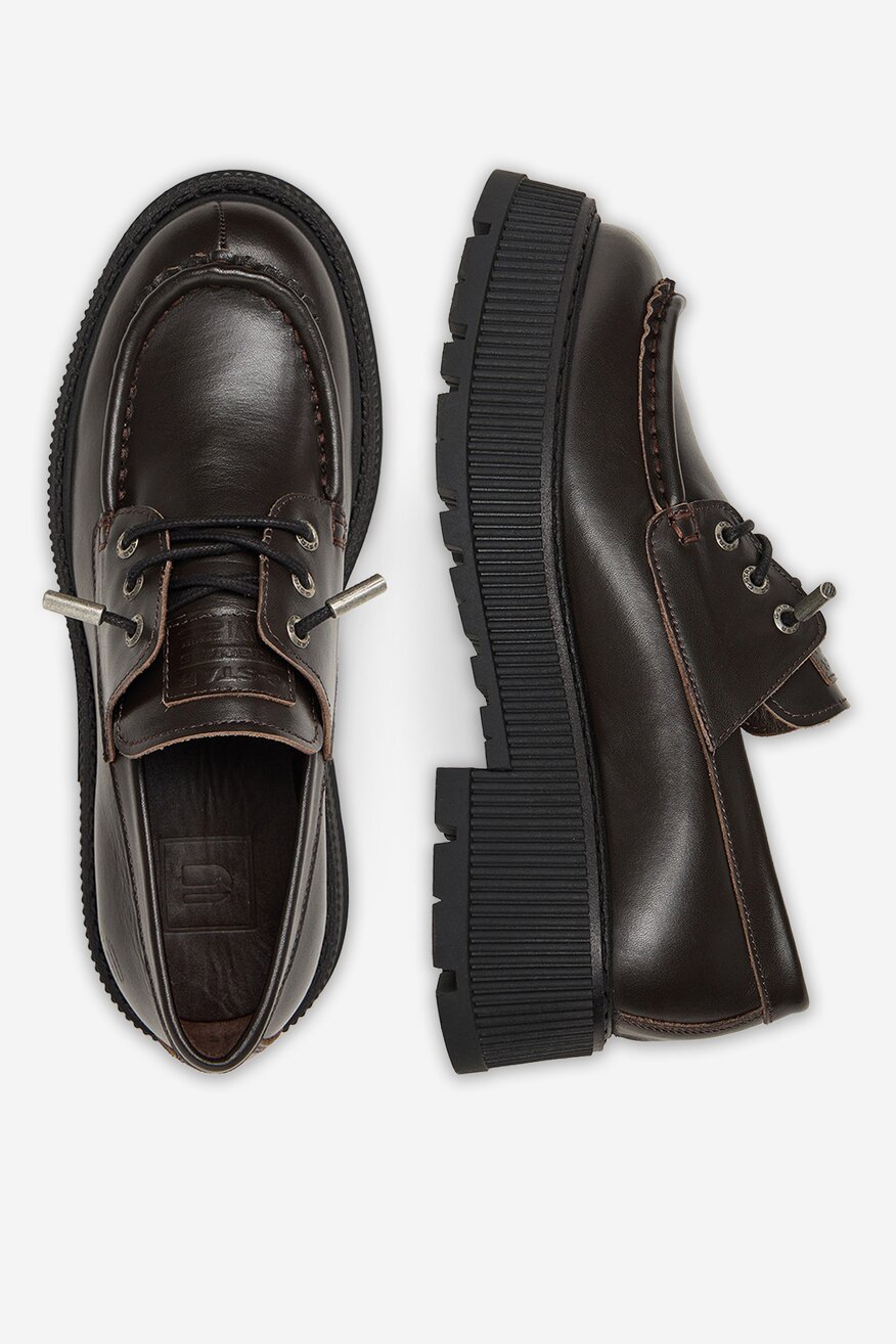 
                Félcipő G-STAR RAW SÖTÉTBARNA - 5906751479636