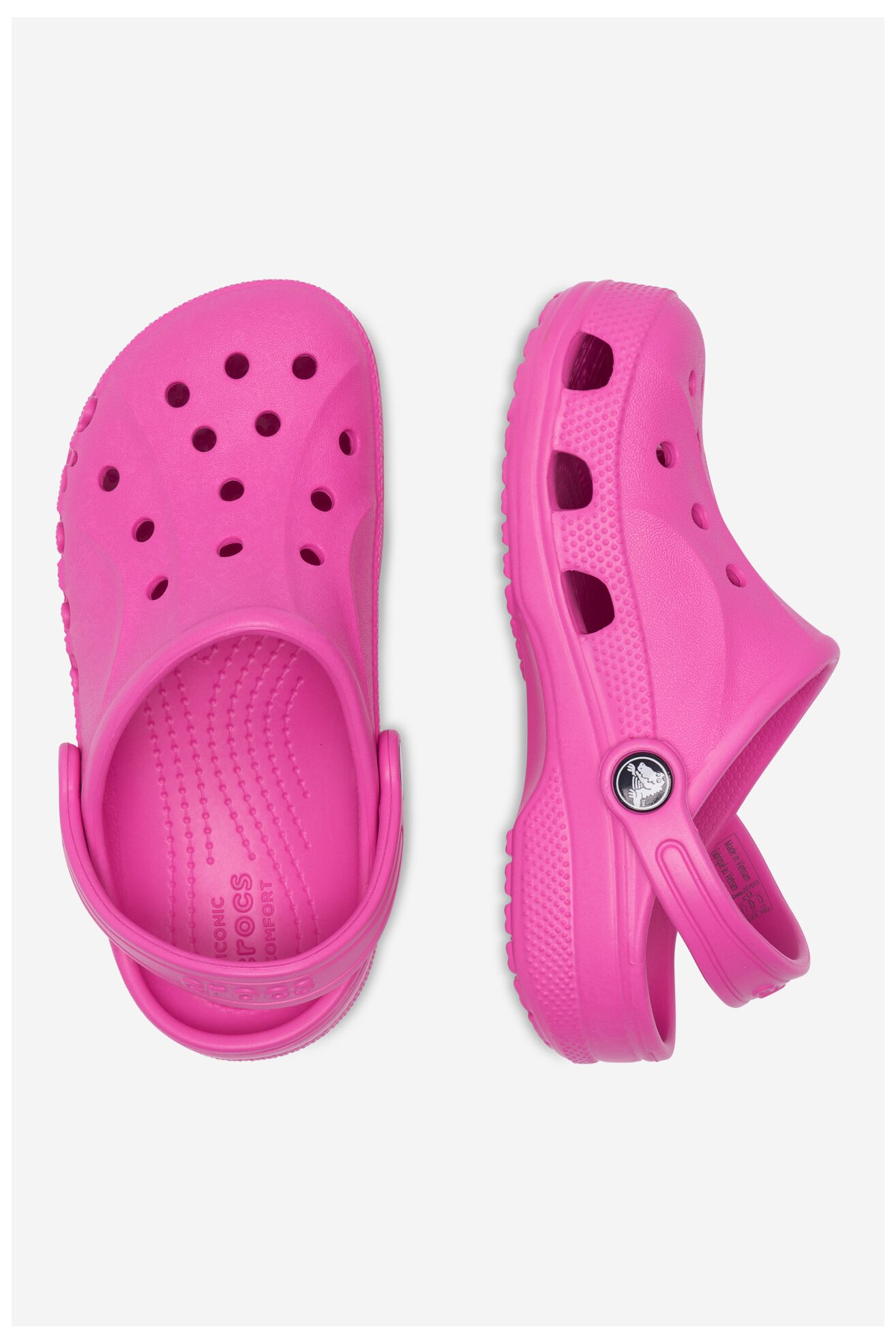 Klapki basenowe Crocs BAYA CLOG 207013-6QQ Różowy