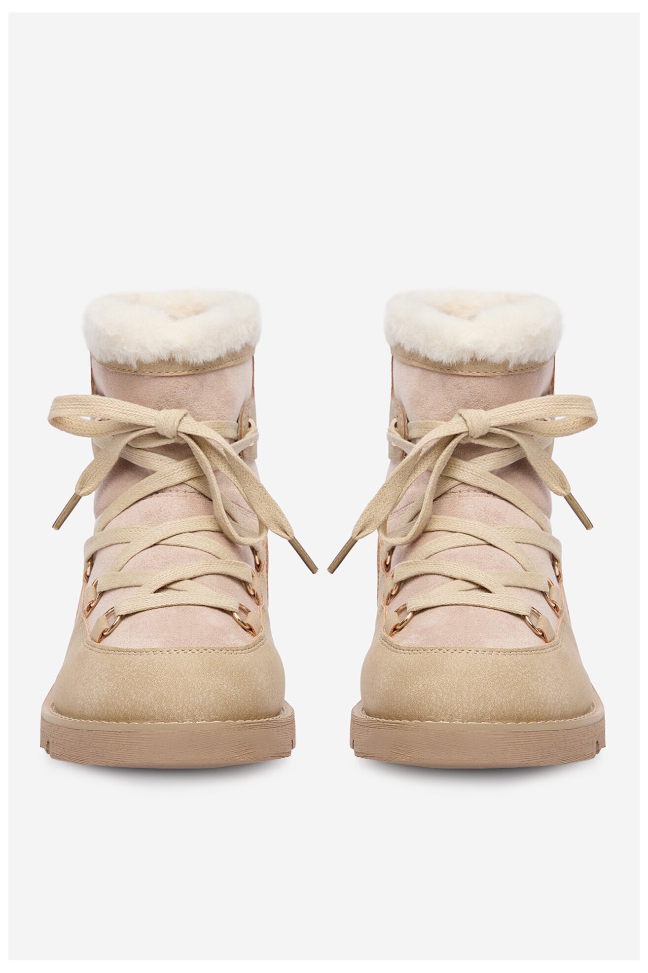 Ghete DeeZee 17125-1-BEIGE PU BEJ