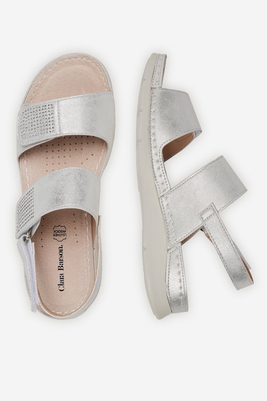 
                Сандали Clara Barson СРЕБРИСТ - 5904862313825