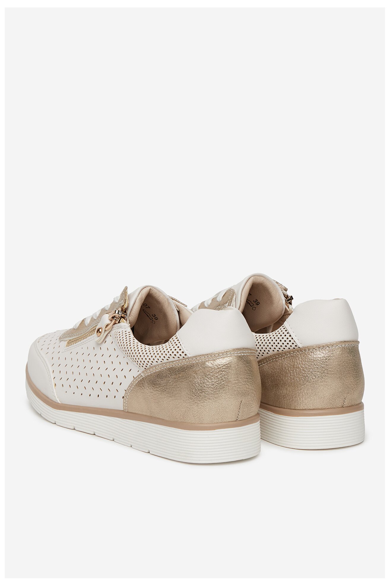 Напівчеревик Clara Barson WS10003-07 БІЛИЙ