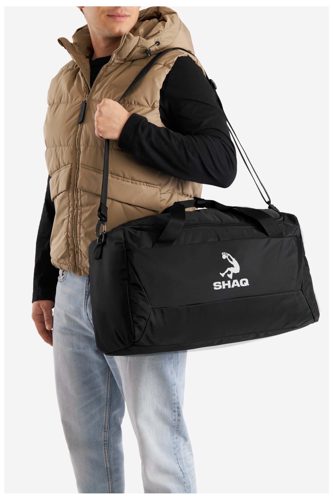 Geantă de voiaj SHAQ SHQ-K-002-CCC NEGRU