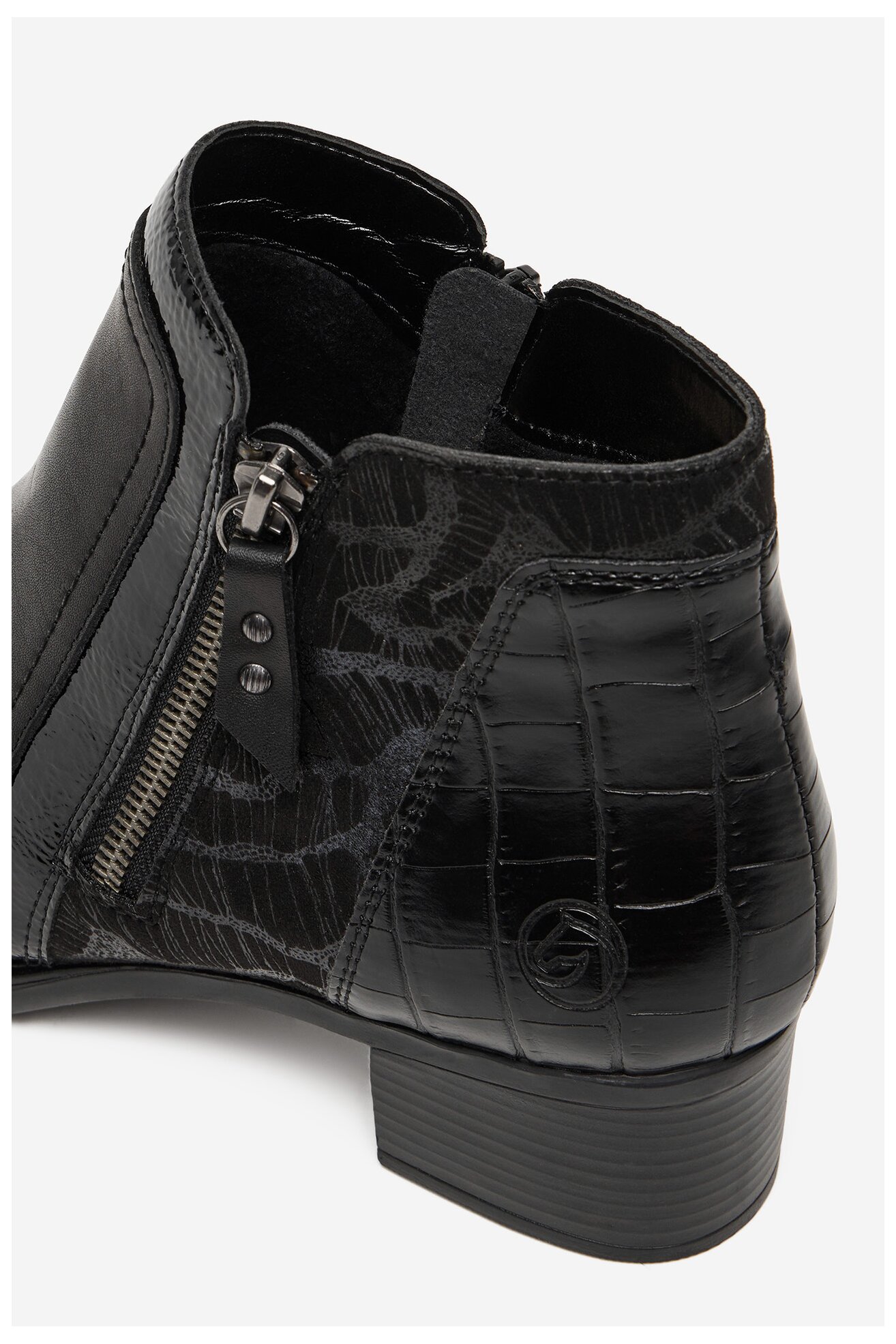 Bokacsizma Remonte CEO-R5172-00 FEKETE