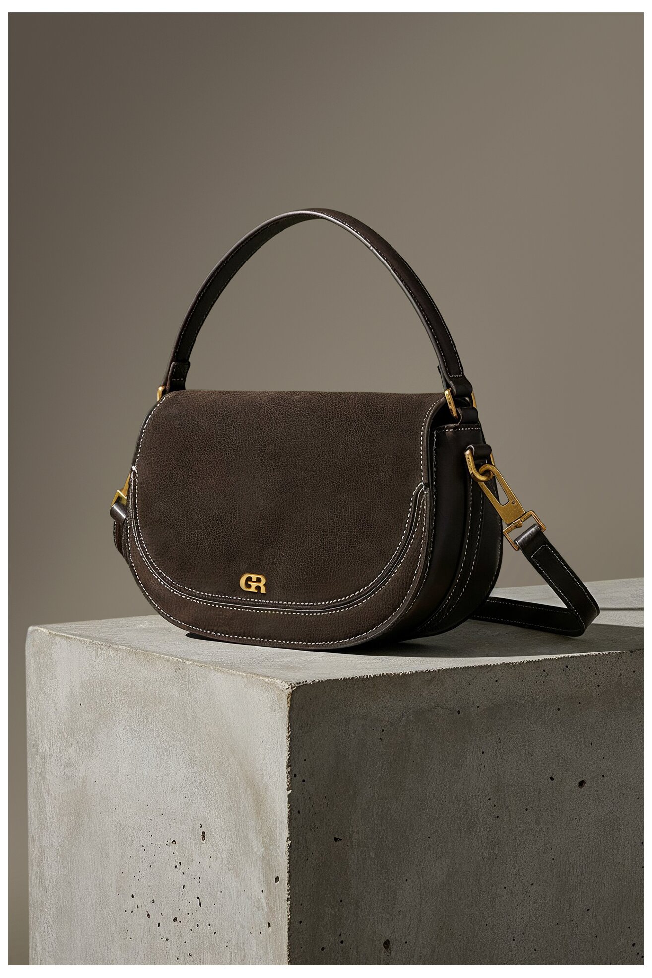 Torebka Gino Rossi EO-LUIZA Brązowy