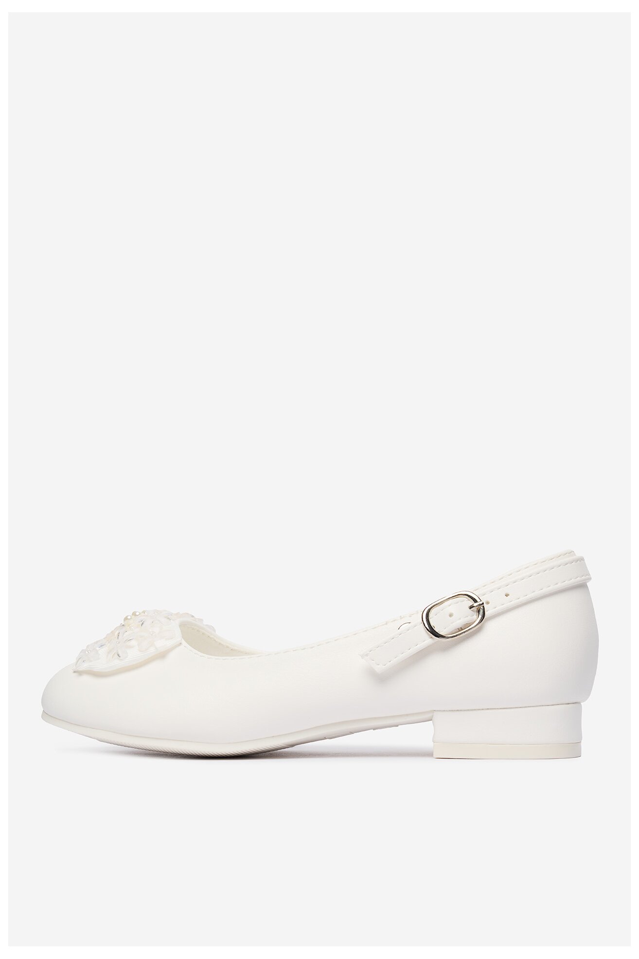 Baleriny Jenny CEO-CS23120-06 Biały