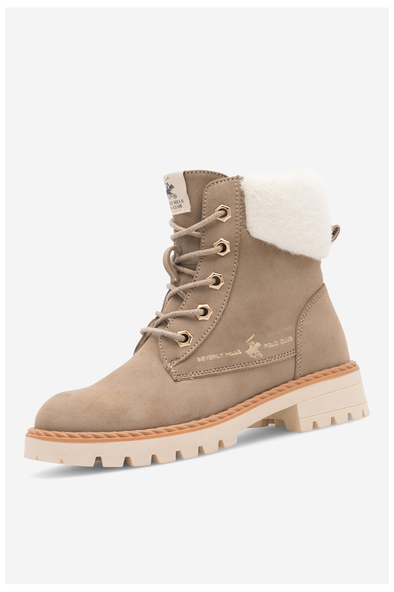 Trzewiki Beverly Hills Polo Club CS6135-02 Beżowy