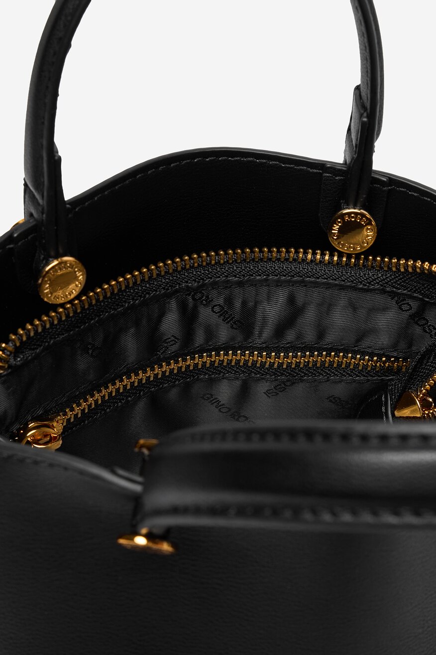 
                Дамска чанта Gino Rossi ЧЕРЕН - 5906751623459