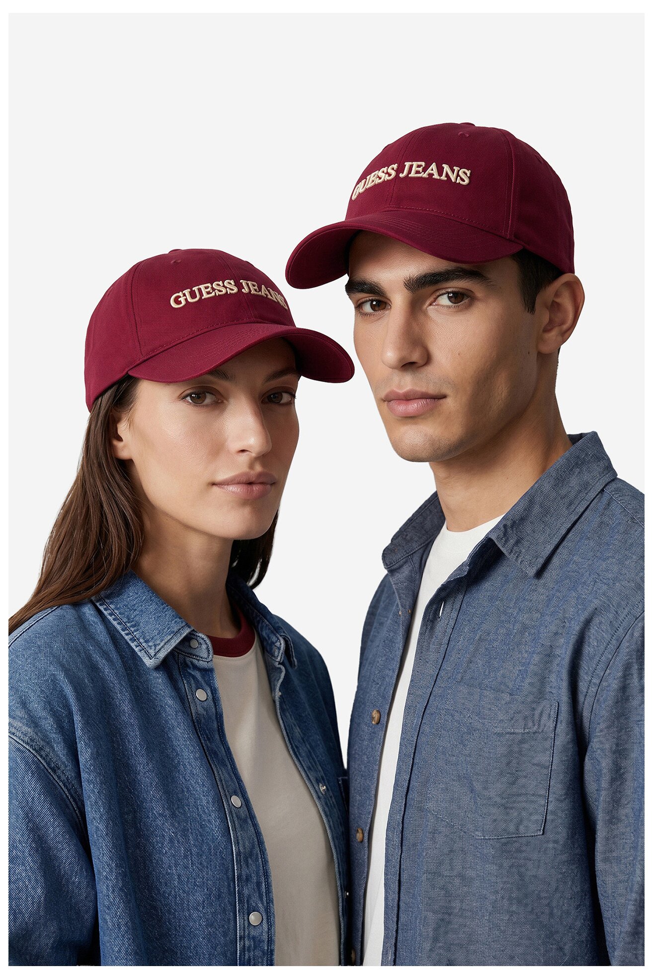 Kačket GUESS JEANS CWBEO-GJ-U3-007-SS26 CRVENA