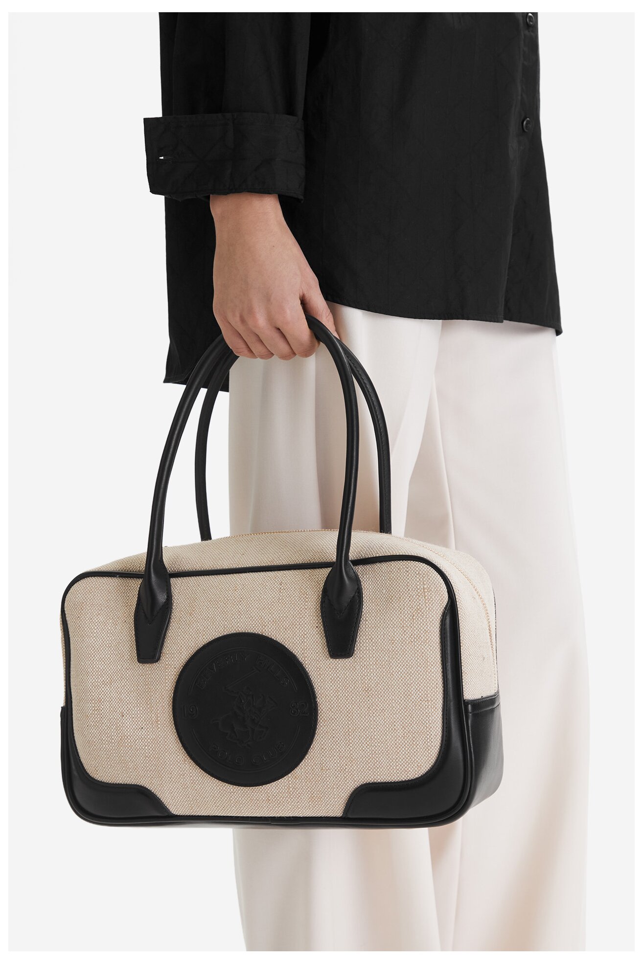 Сумка З Ремінцем Beverly Hills Polo Club CWBEO-BHPC-S-007-09 ЧОРНИЙ