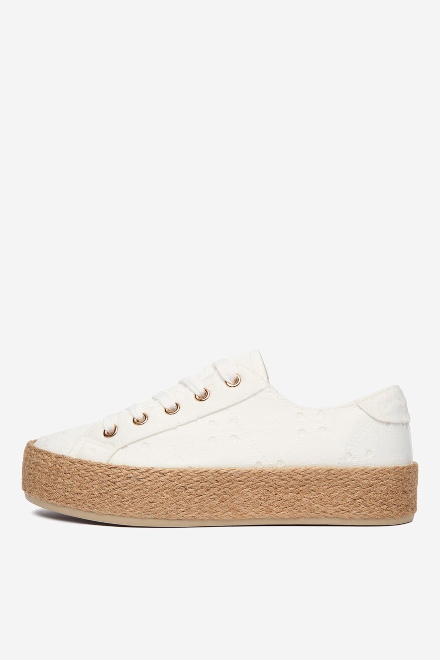 Eспадрили Jenny БЯЛ - 5906751579251