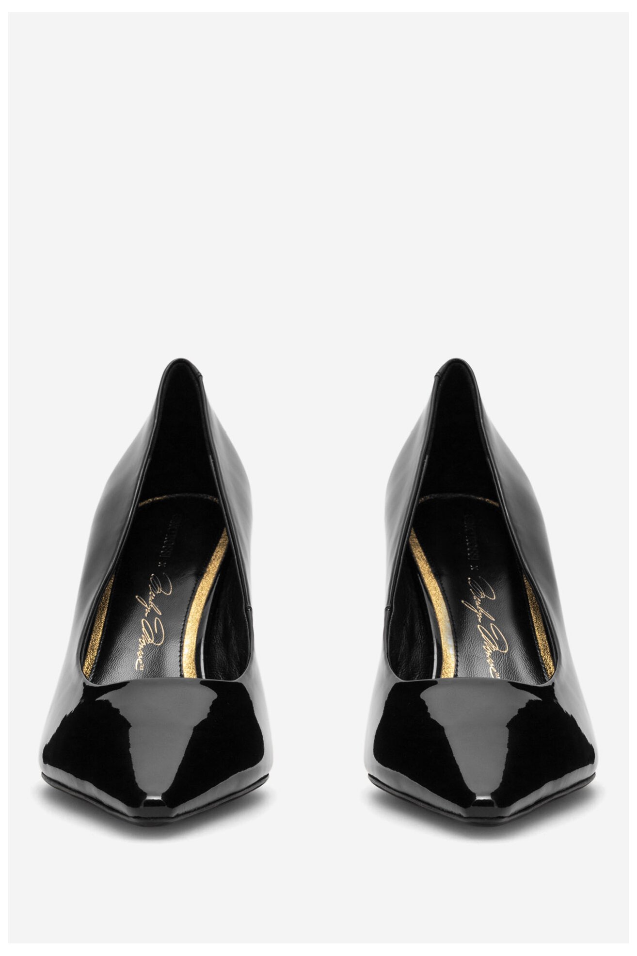 Czółenka Gino Rossi NEL-SLT623-61 Czarny