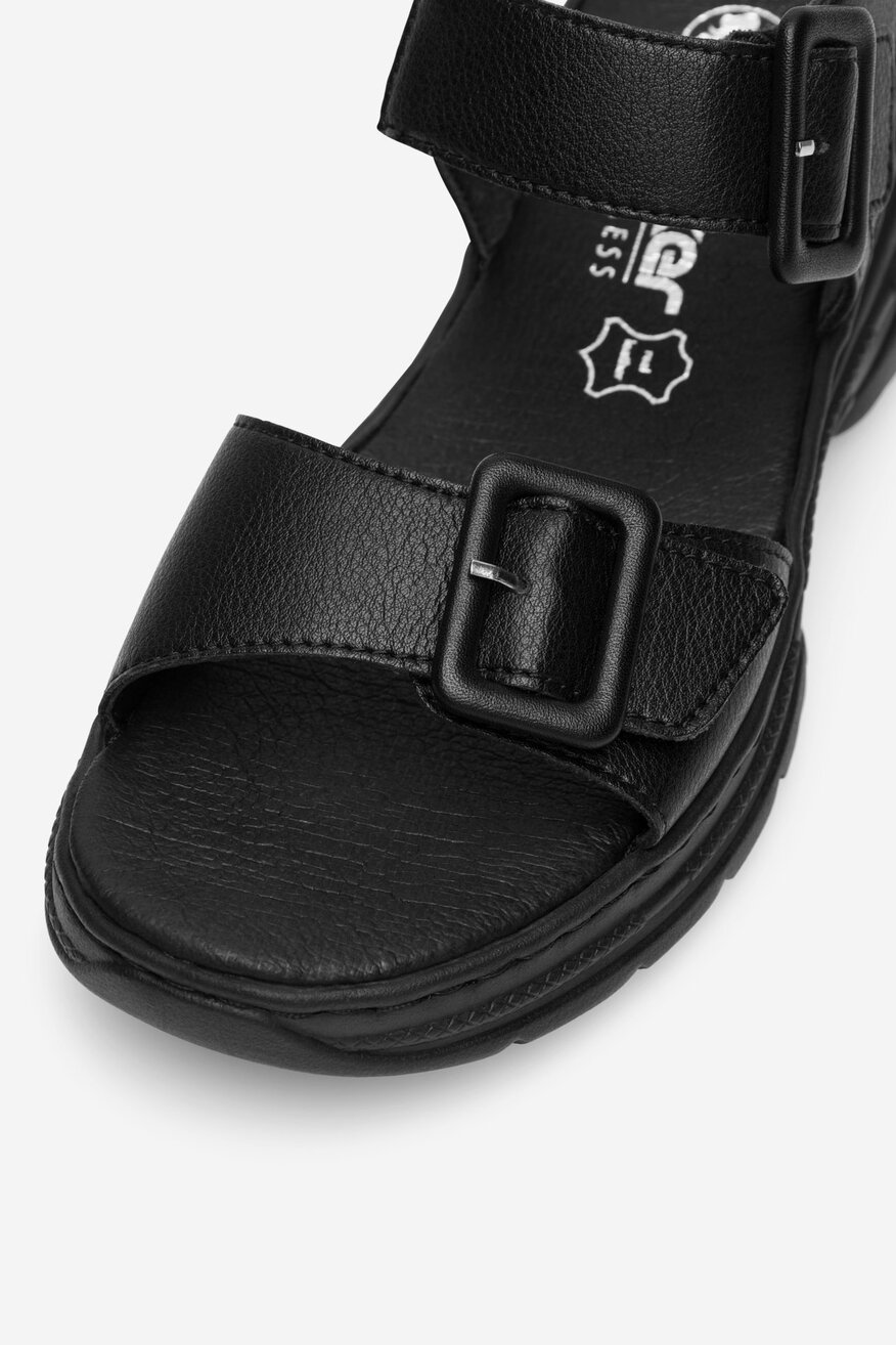 
                Rieker - Sandały skórzane - 2230056254494