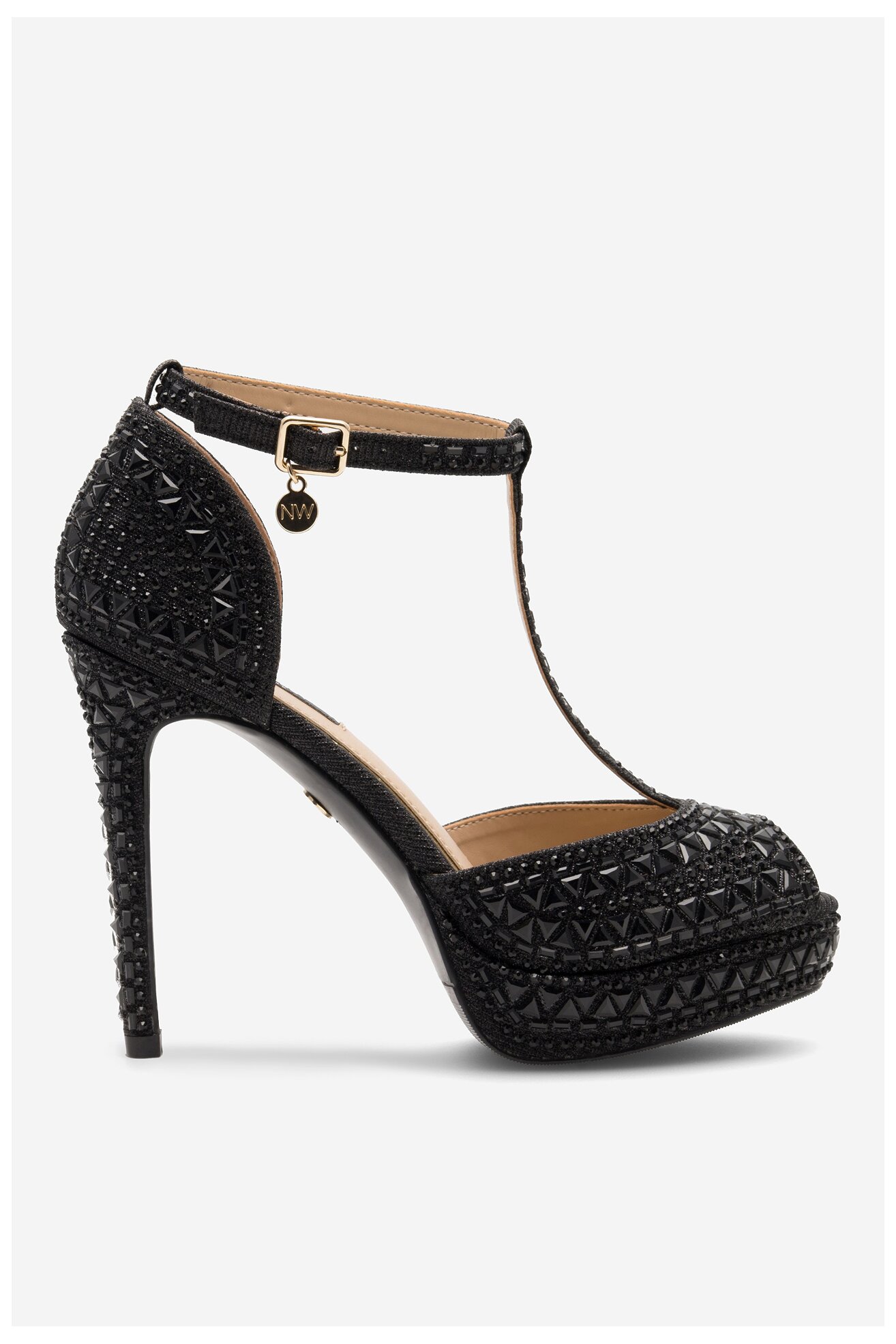 Szandál NINE WEST NISA SY015-1NW FEKETE