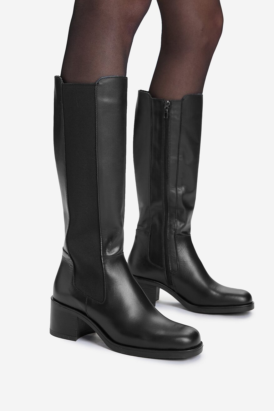 
                Gino Rossi - Kozaki skórzane - 5906751411643