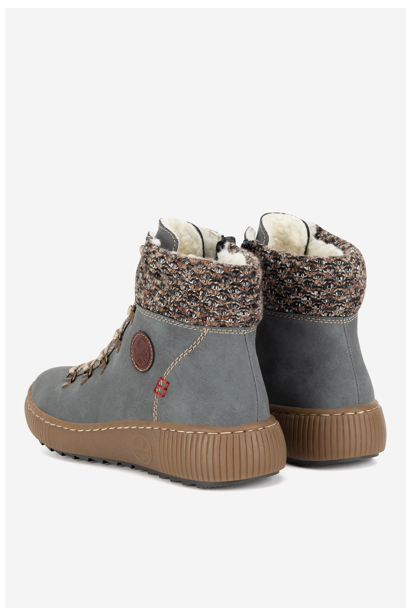 Bocanci Rieker Z6648-14 ALBASTRU