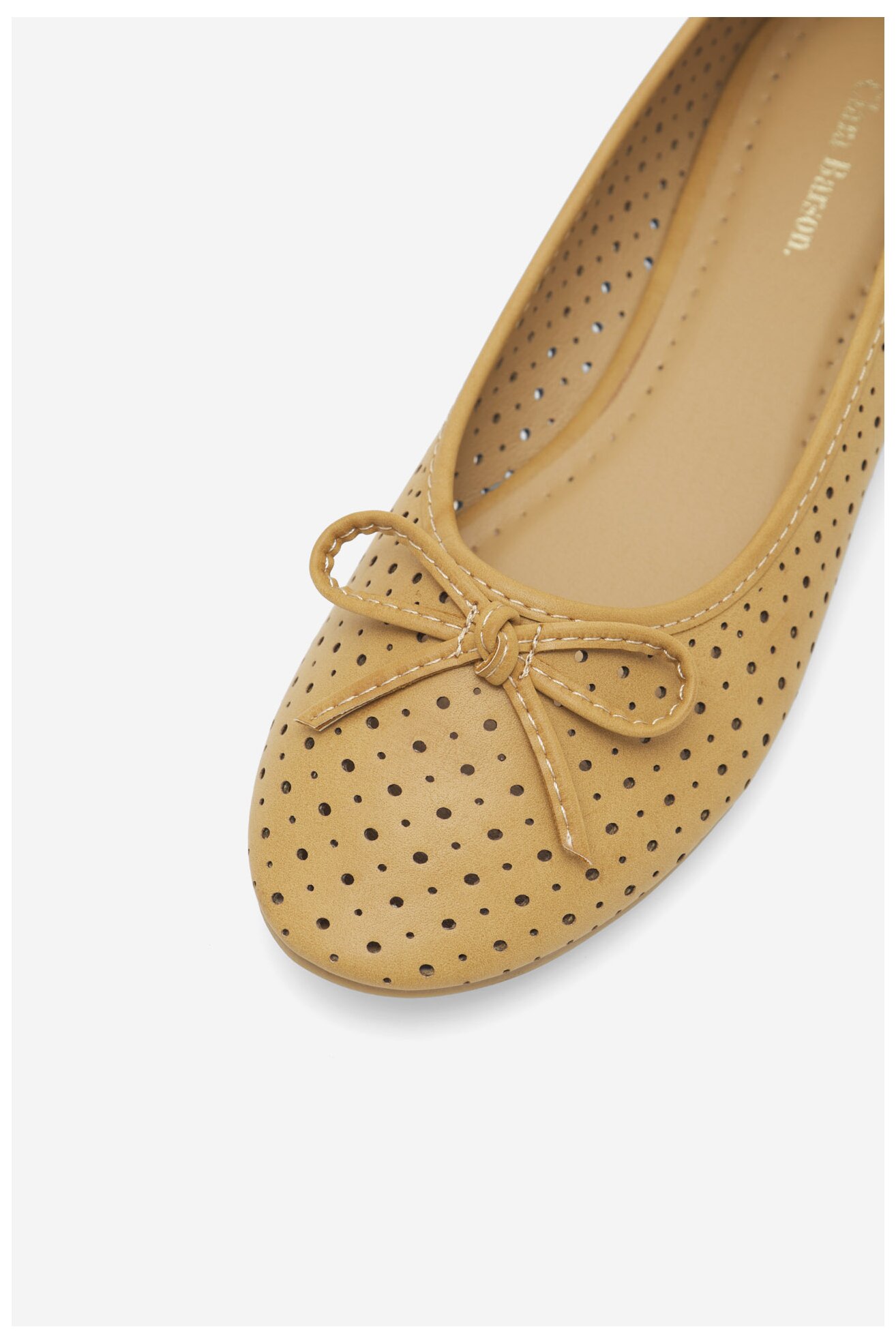 Baleriny Clara Barson WS6027-02 Camel