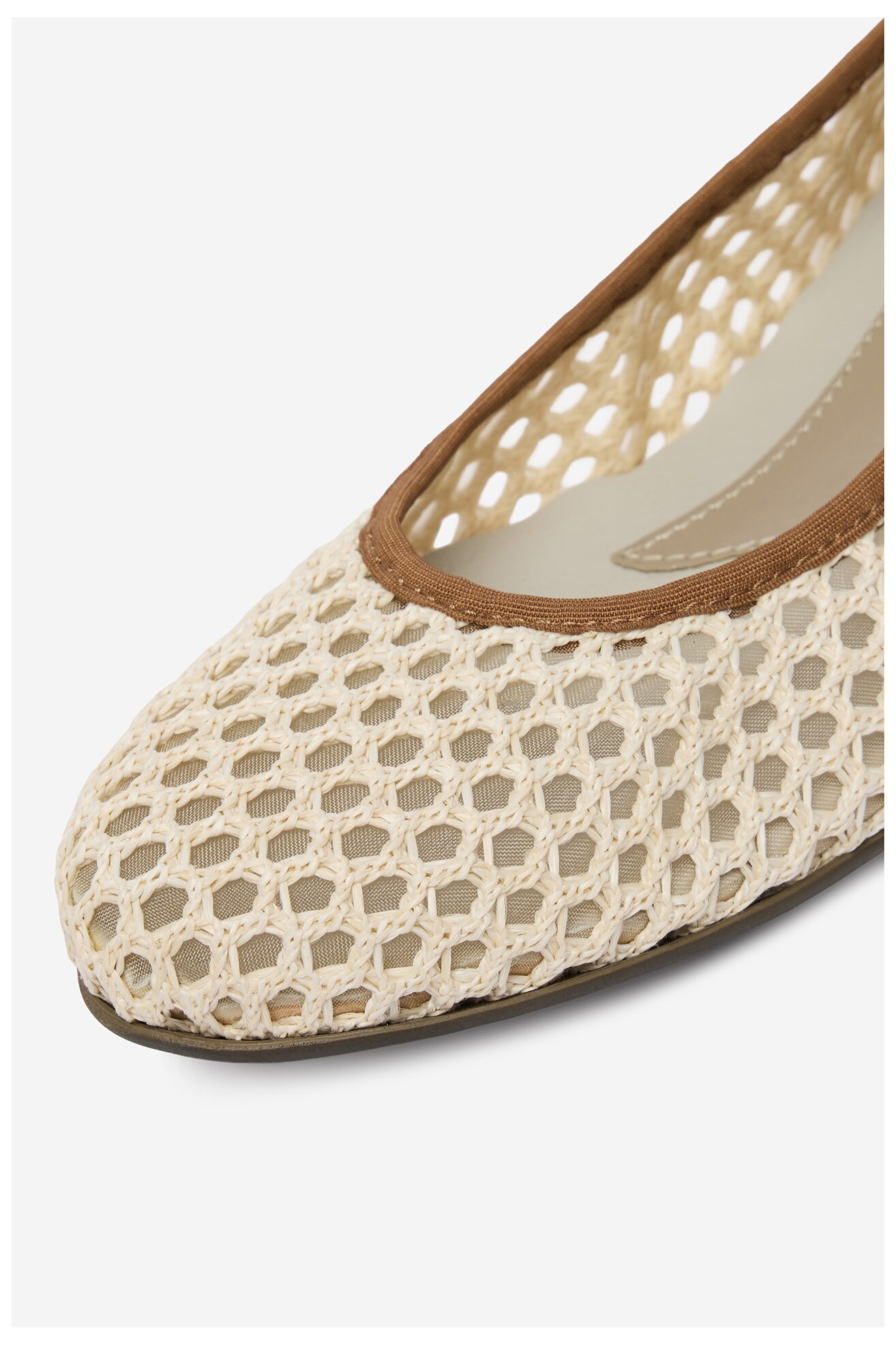 Baleriny Rieker CEO-51960-60 Beżowy