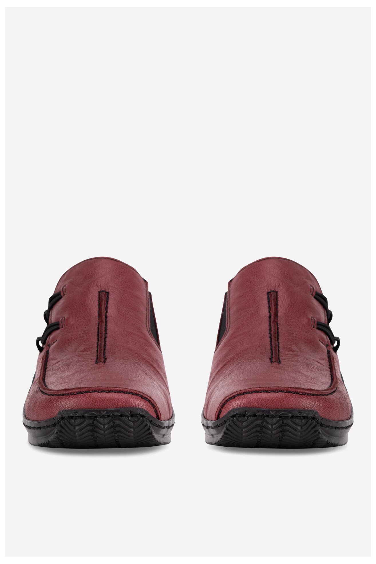 Mokasíny Rieker L1751-35 BORDÓ TMAVÁ