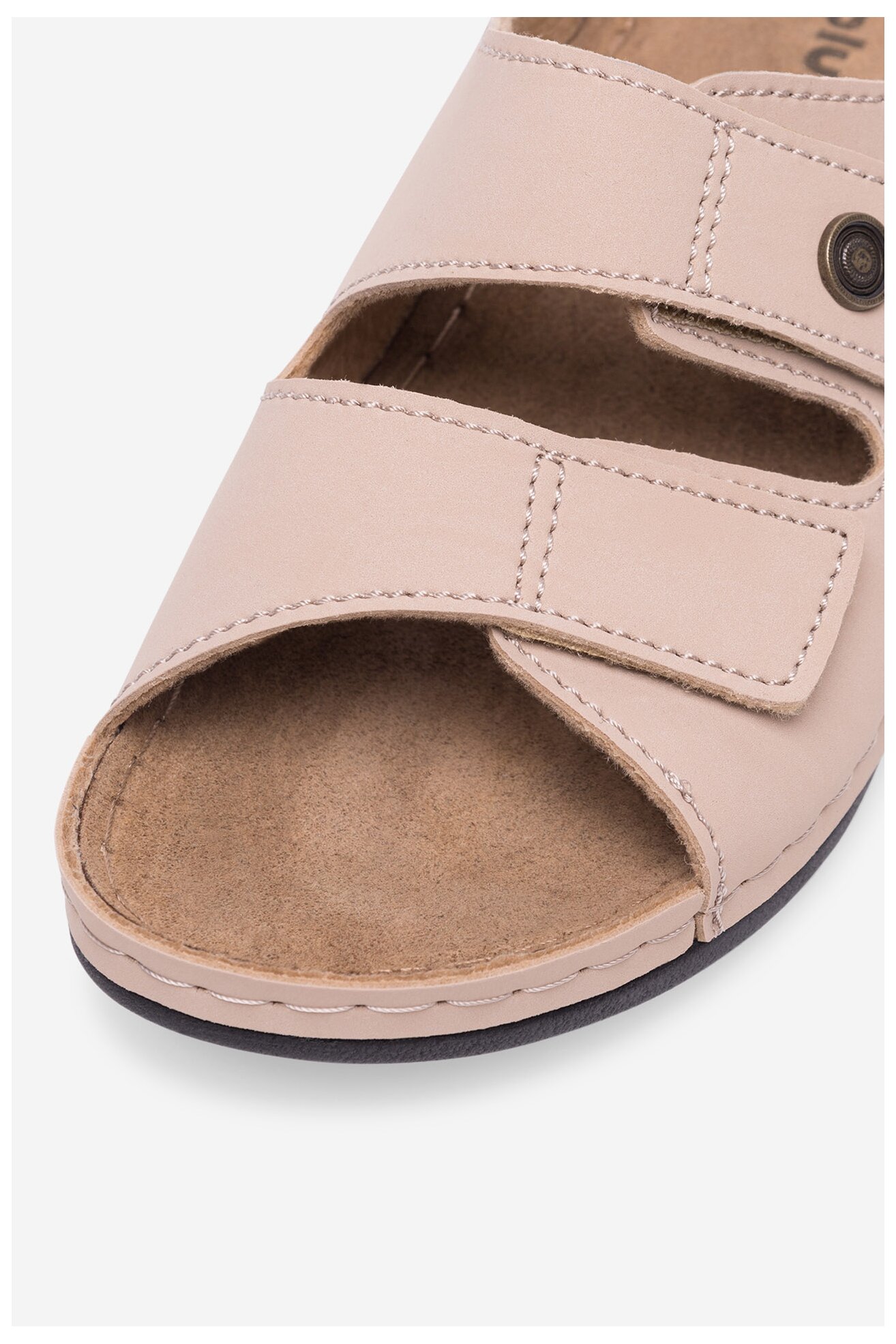 Klapki Inblu 06080A00 Beżowy