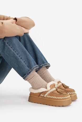 Капці Badura EO-CRYSTAL-TS6291 ВЕРБЛЮЖИЙ