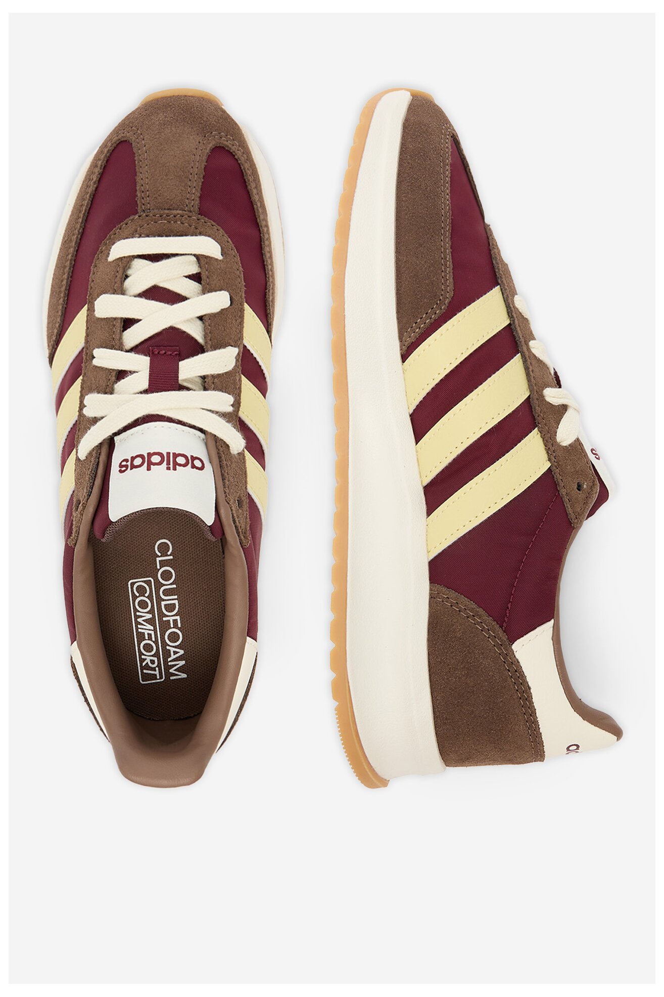 Sportcipő adidas CEO-RUN 70S 2.0 JQ9589 BARNA