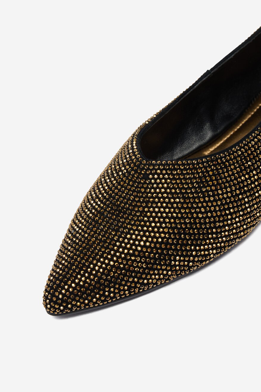 
                EVA MINGE - Baleriny skórzane - 5907964017059