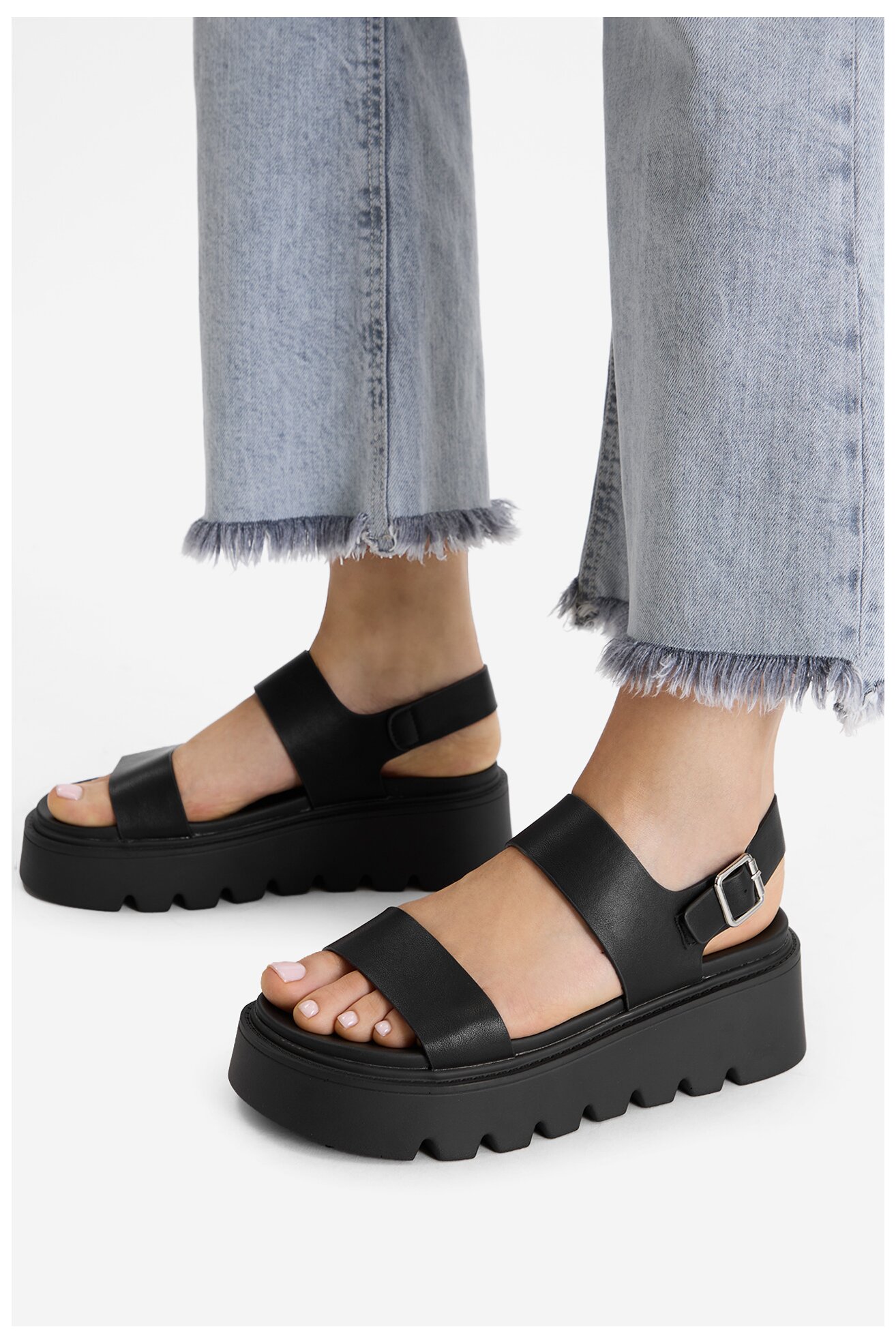 Sandały Jenny CEO-H3T9789-03 Czarny